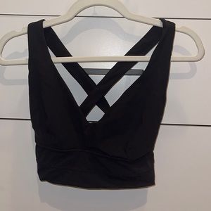 Buff bunny open back strapped sports bra